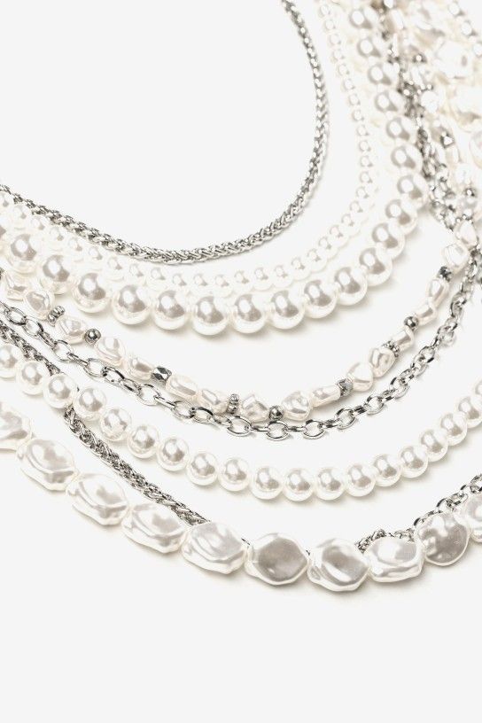 Colgante perlas