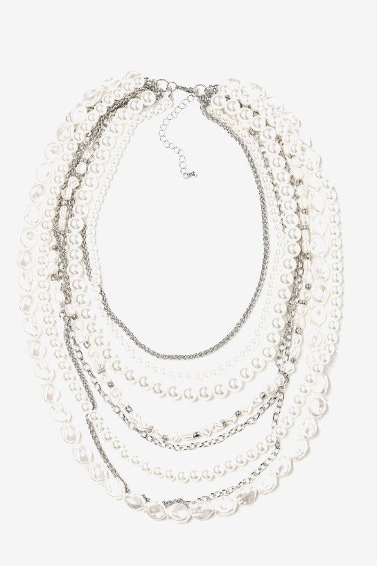 Colgante perlas