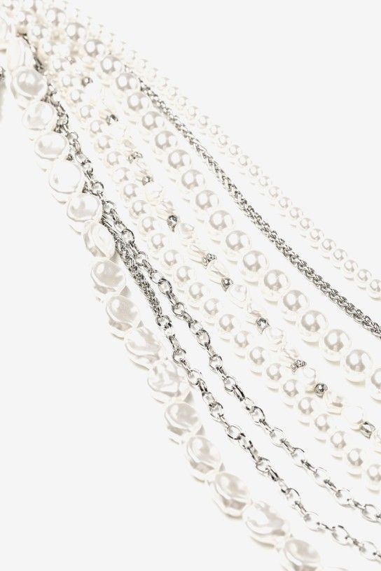 Colgante perlas