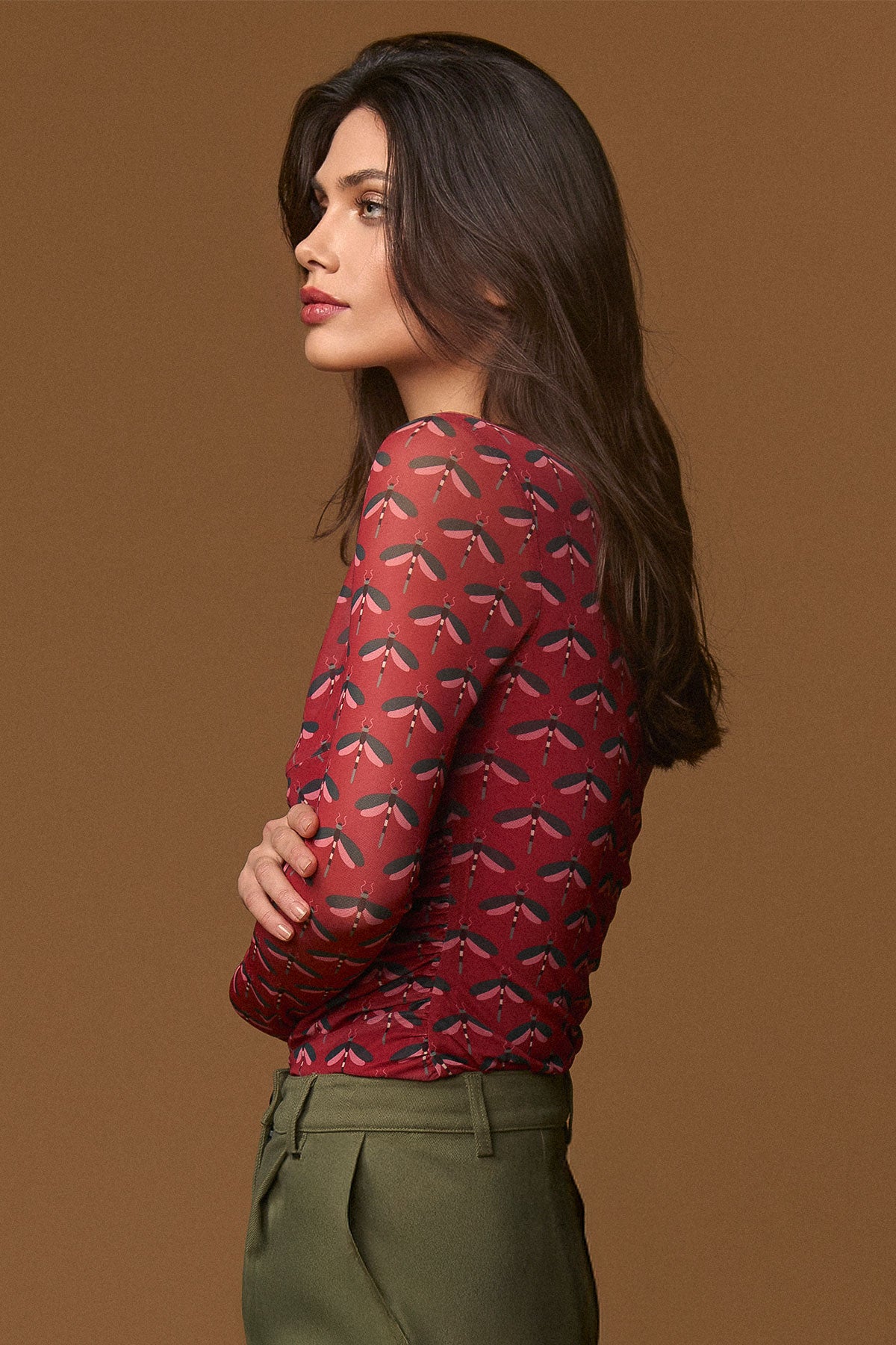 Red Dragonfly Top