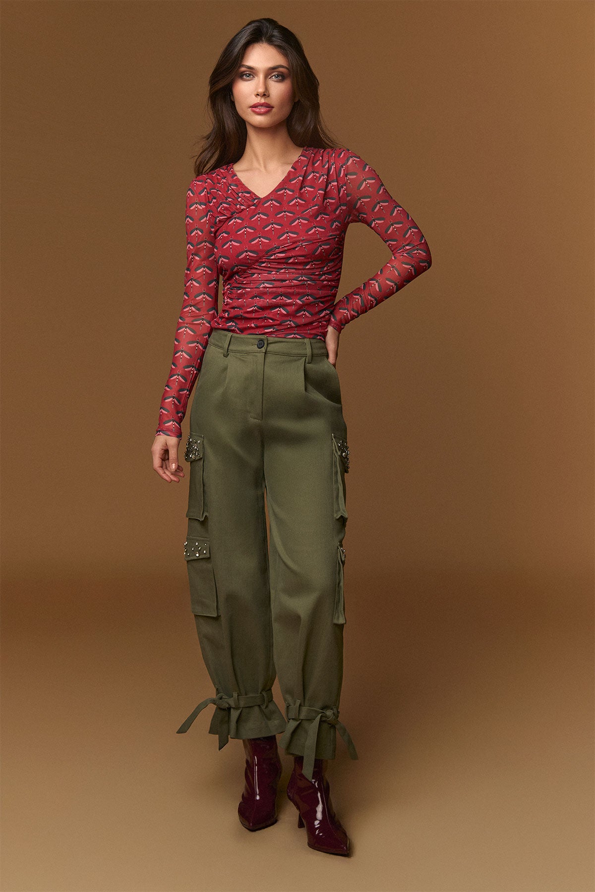 Red Dragonfly Top