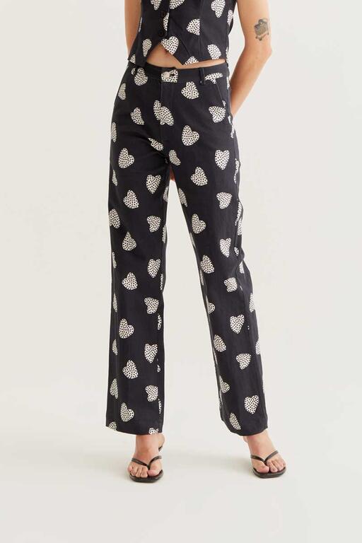 Pantalón con estampado Harmony Black