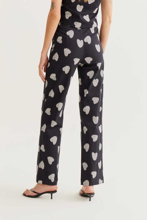 Pantalón con estampado Harmony Black