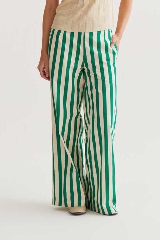 Pantalón con estampado Bamboo Green