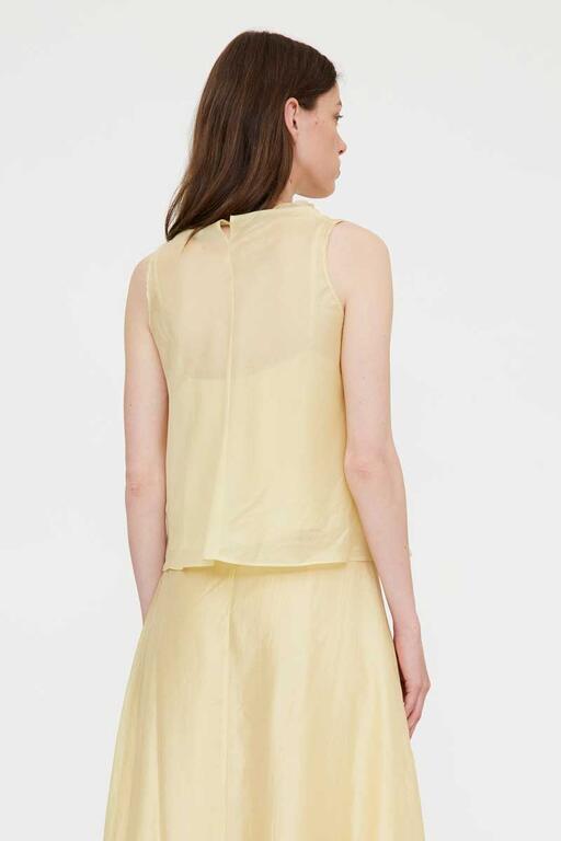 Top Fluido amarillo
