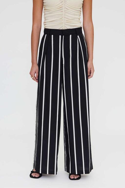 Pantalón con estampado Grimaud Black