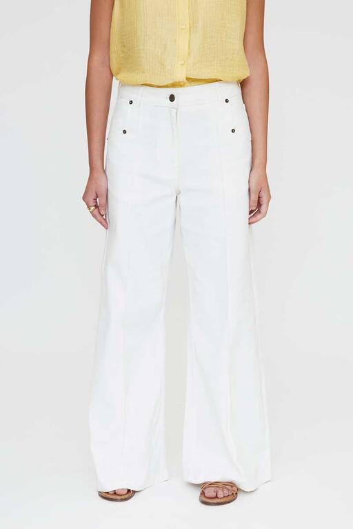 Pantalón vaquero wide leg