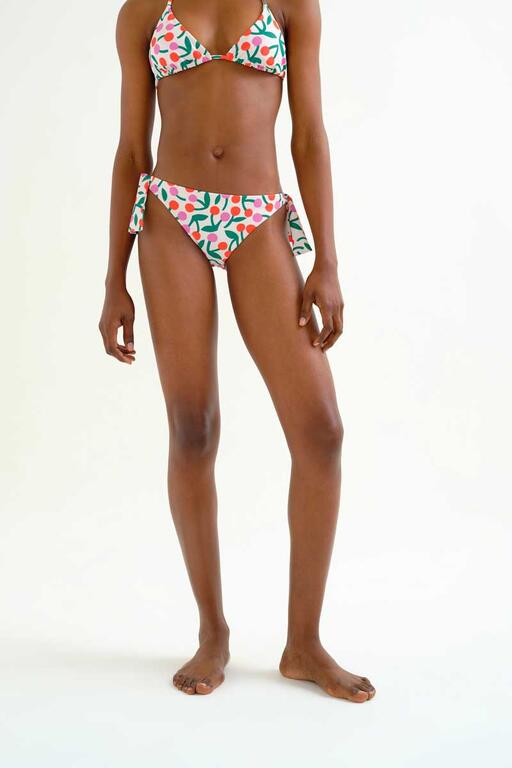 Braguita con lazada estampada