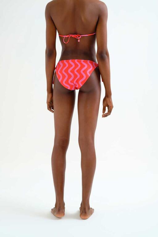 Braguita con lazada estampada