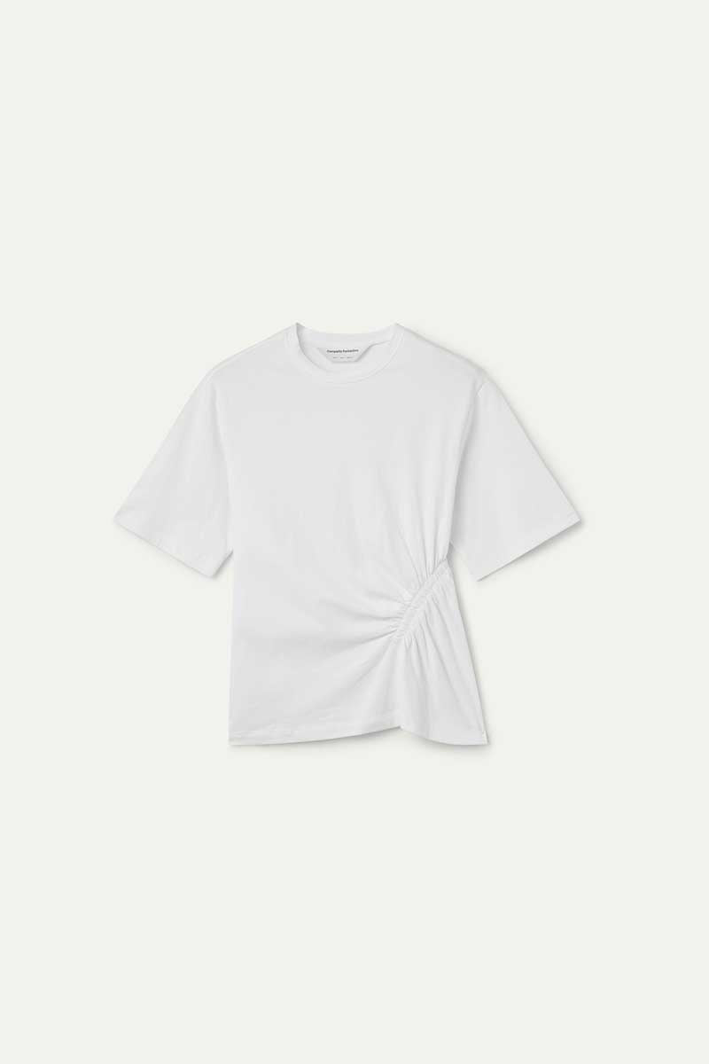 Camiseta básica 100% algodón blanco