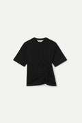 camiseta básica 100% algodón negro