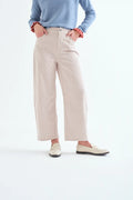 Pantalón de pana blanco  crudo