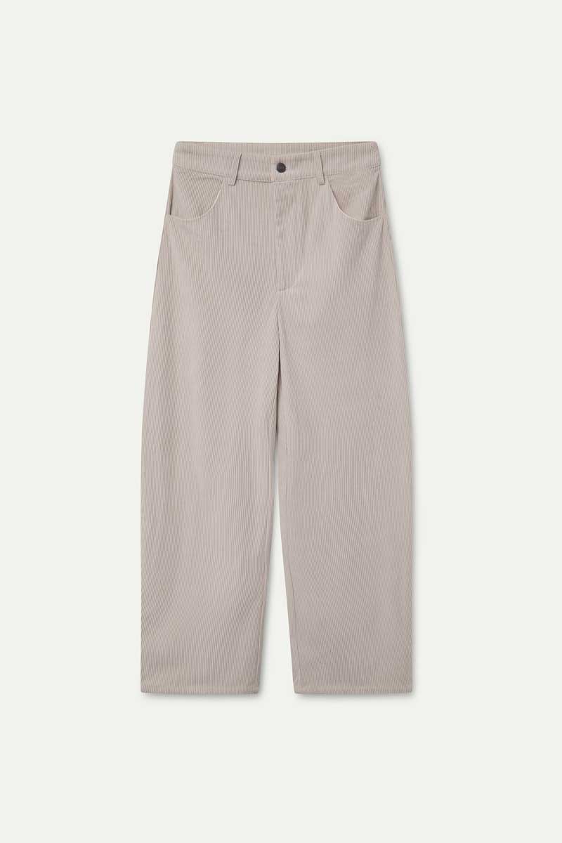 Pantalón de pana blanco  crudo