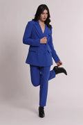 Pantalón cigarrette tejido técnico