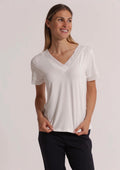 Camiseta escotre doble pico