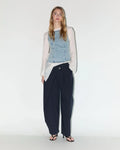 Pantalón pliegues delanteros