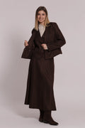 Chaqueta corta en Tweed