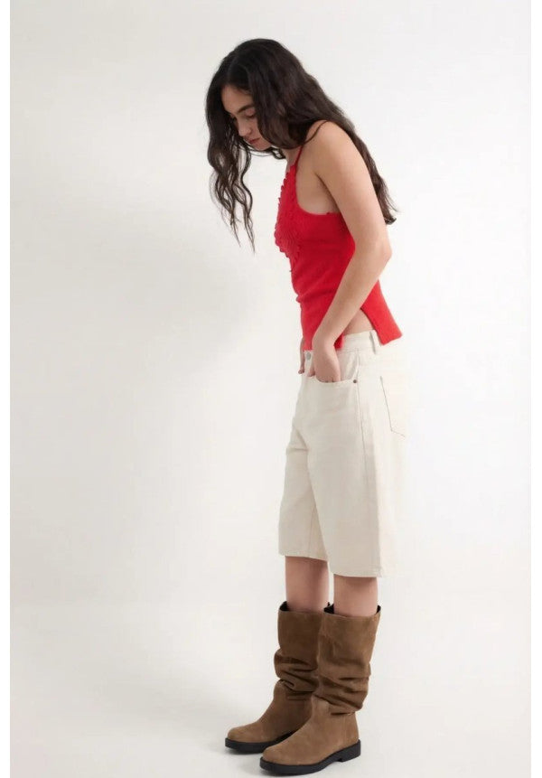 Pantalón algodón Jort Crudo