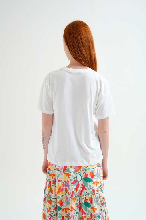 Camiseta con estampado langosta